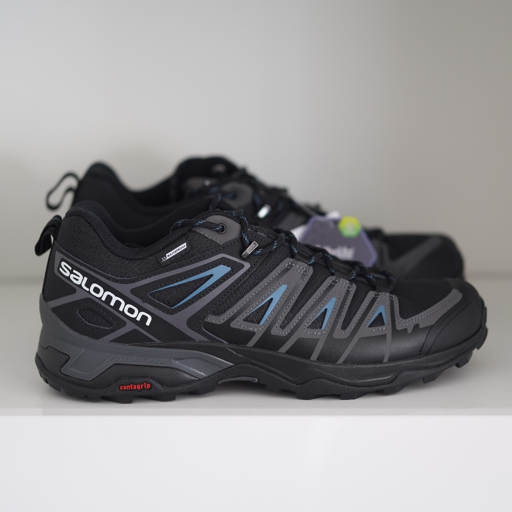 Salomon X Ultra Pioneer CSWP Hiking Shoe Mens Black Waterproof Breathable